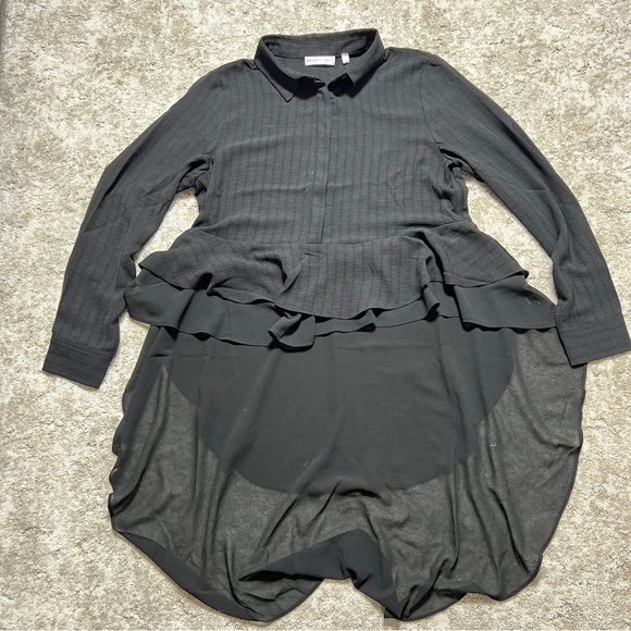 Patrizia Luca Black Long Sleeve Dress - Picture 3 of 15